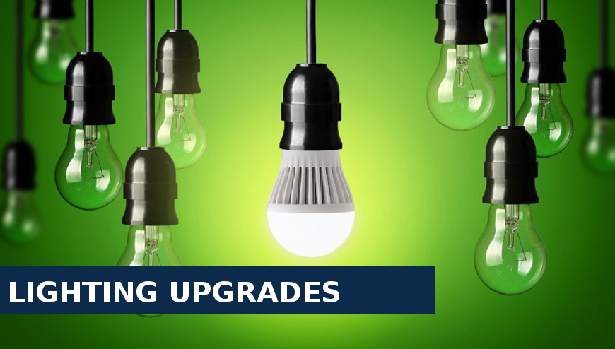 Lighting upgrades Cockfosters